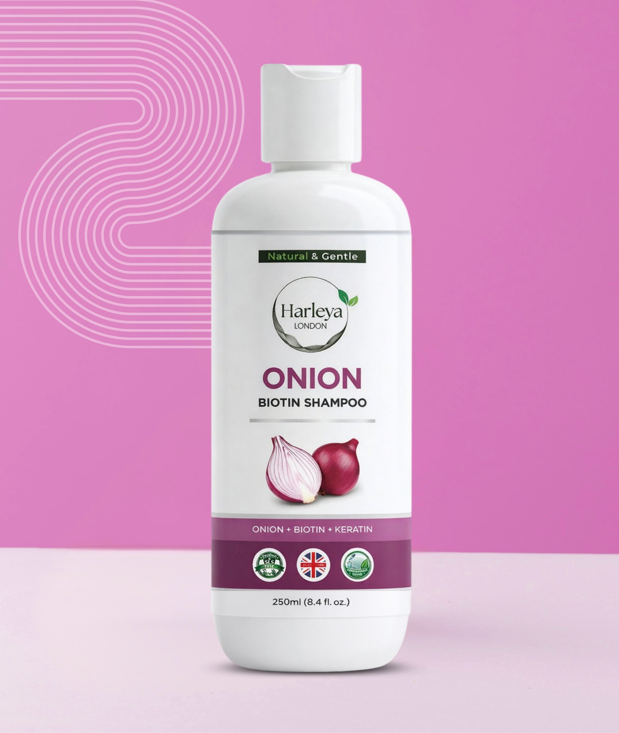 Onion + Biotin shampoo