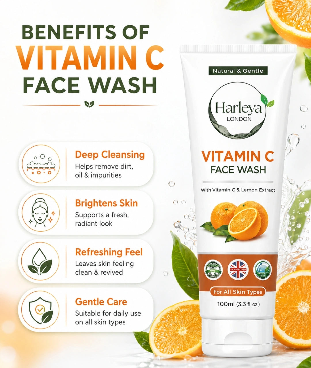Vitamin C Face Wash | Radiant Skin