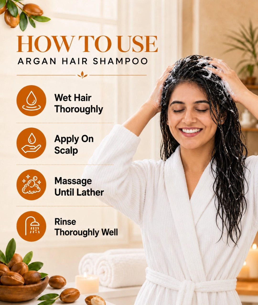 Argan Shampoo | Jojoba Oil