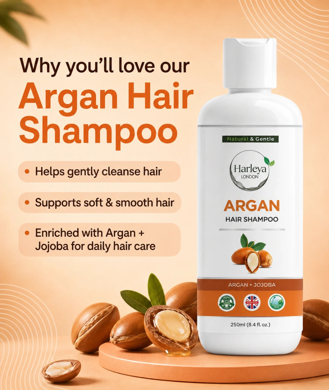 Argan Shampoo | Jojoba Oil