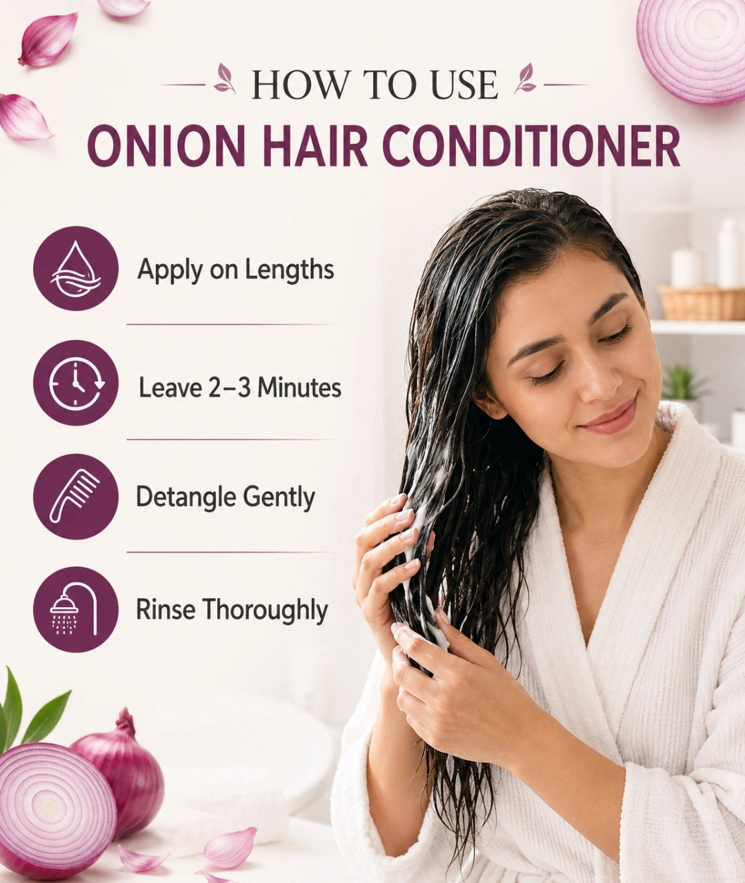 Onion + Biotin Hair Conditioner