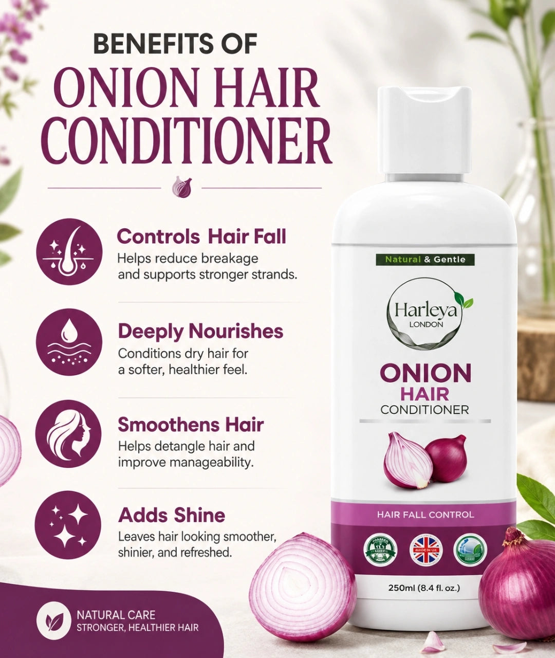 Onion + Biotin Hair Conditioner