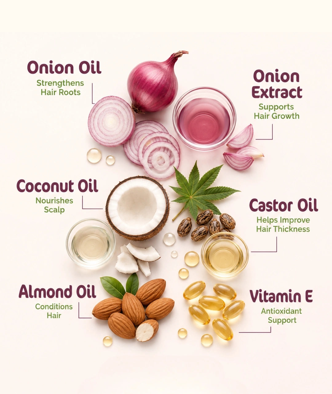 Onion + Biotin Hair Oil