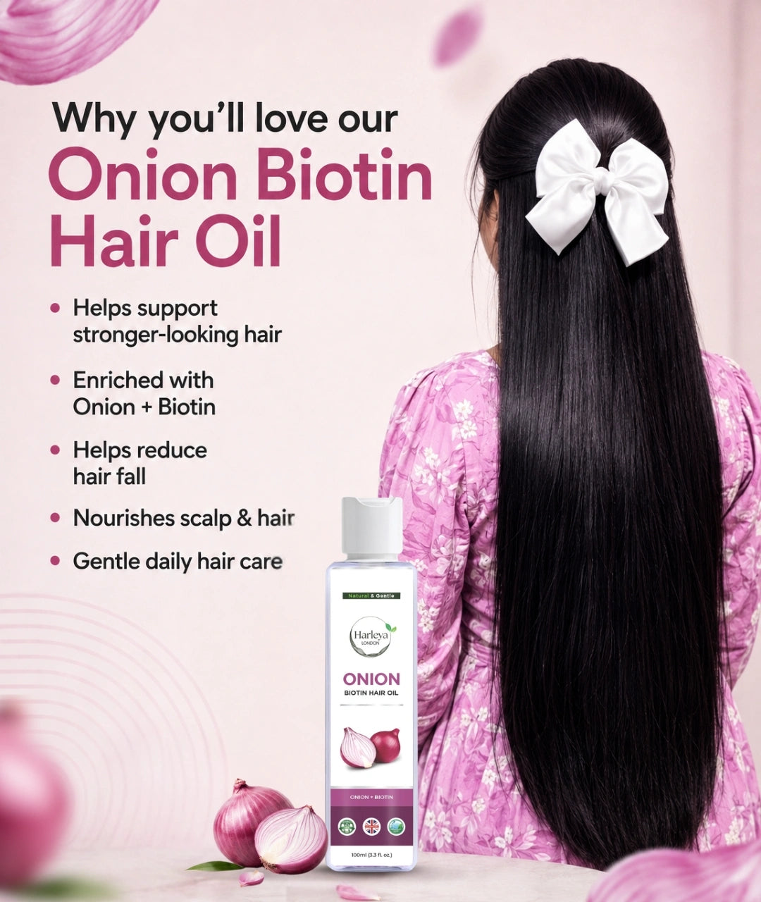 Onion + Biotin Hair Oil