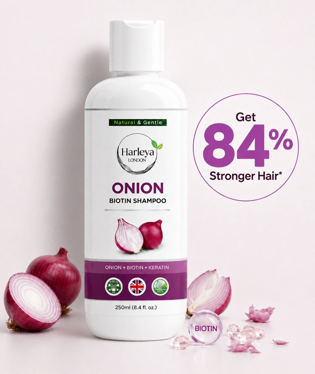 Onion + Biotin shampoo