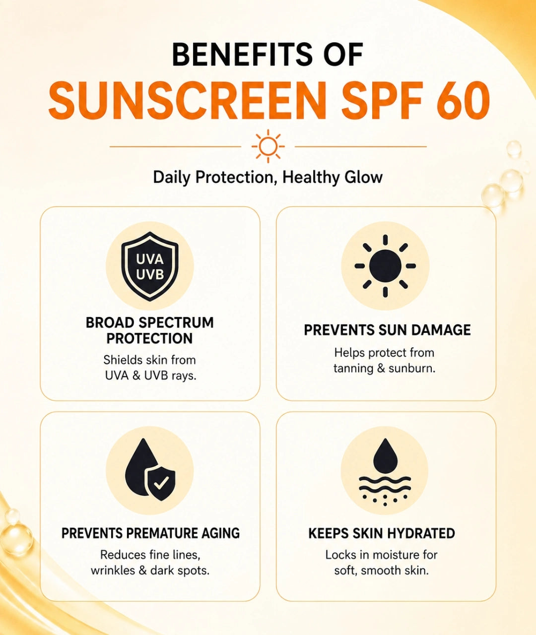 Sunscreen SPF 60