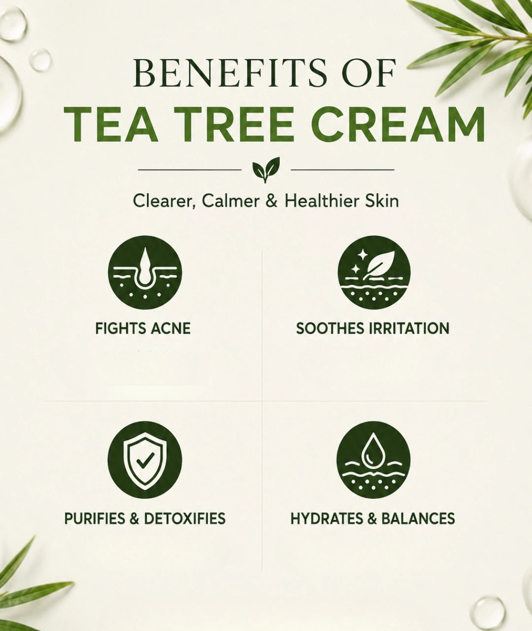 Tea Tree | Anti-Acne Face Cream