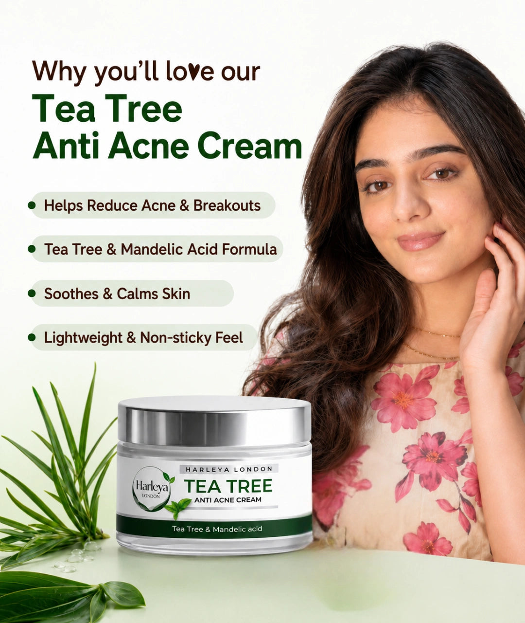 Tea Tree | Anti-Acne Face Cream