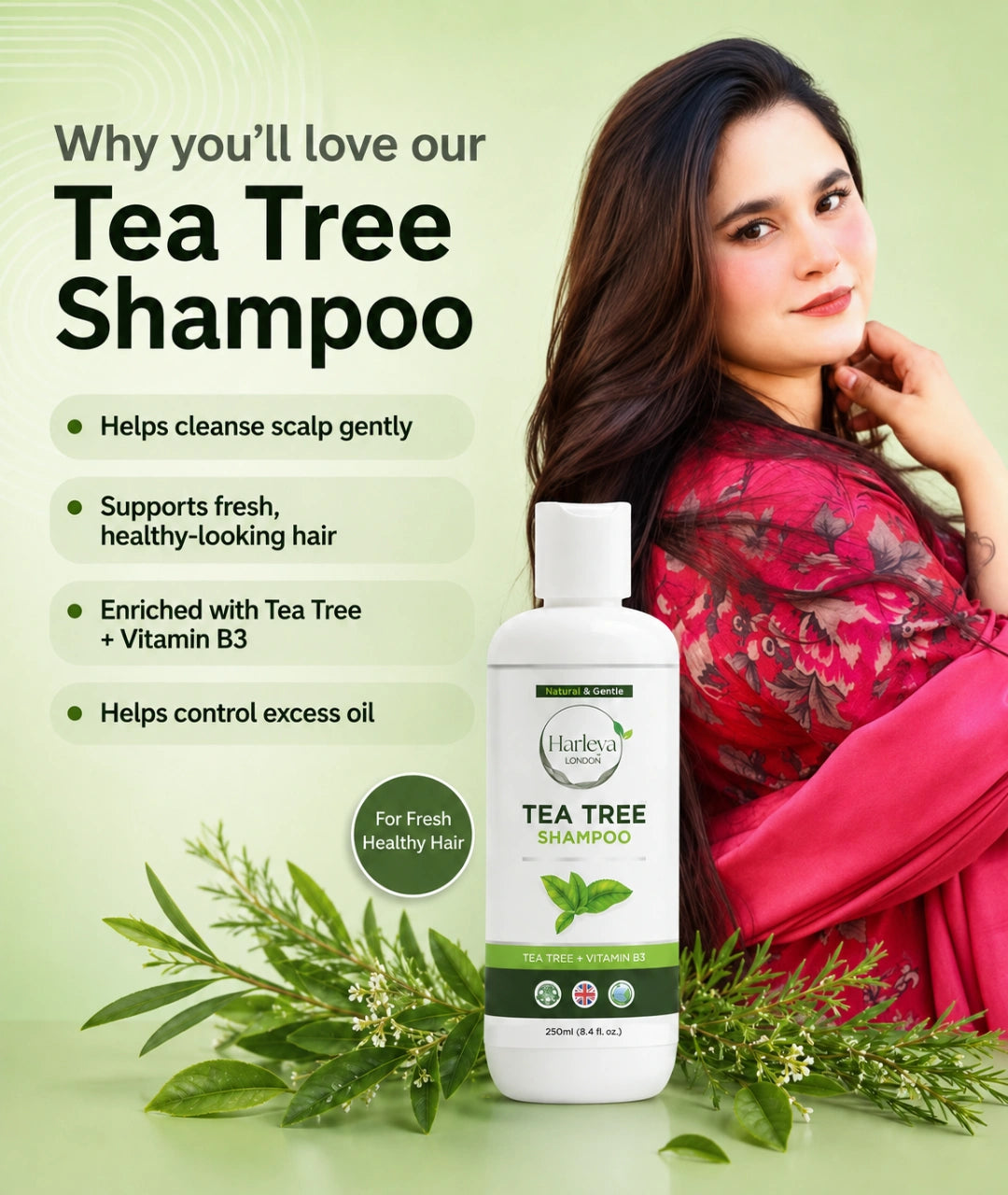 Tea Tree Shampoo | Vitamin B3